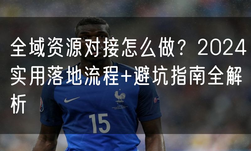 全域资源对接怎么做?2024实用落地流程+避坑指南全解析(0)