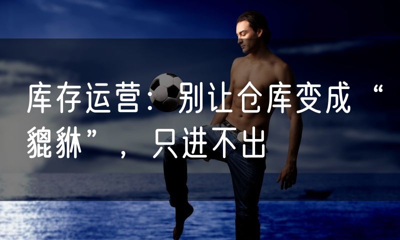 库存运营：别让仓库变成“貔貅”，只进不出