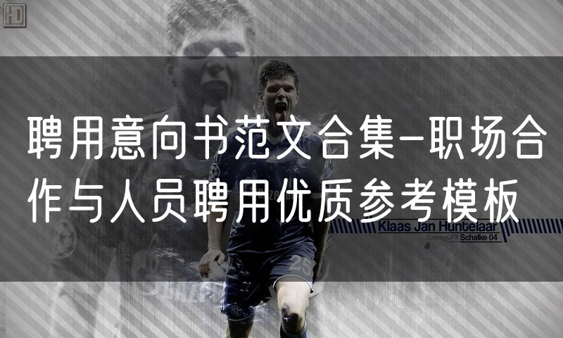 聘用意向书范文合集-职场合作与人员聘用优质参考模板
