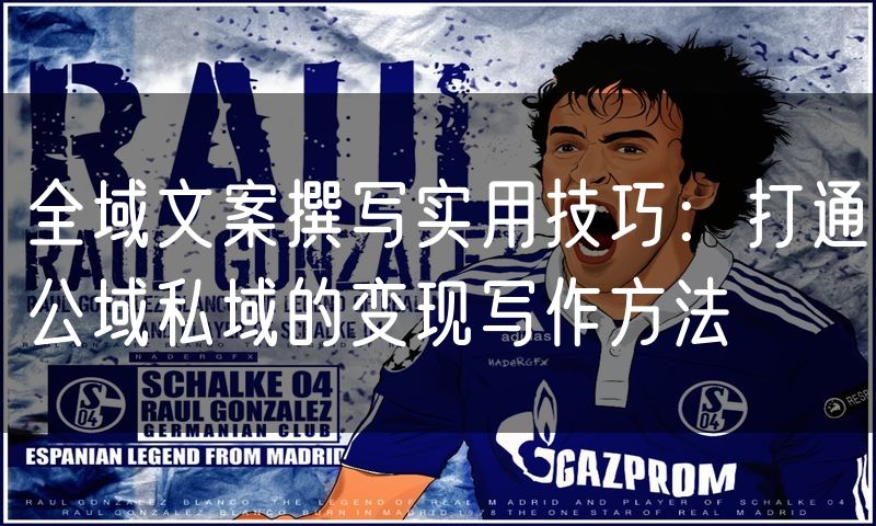 全域文案撰写实用技巧：打通公域私域的变现写作方法