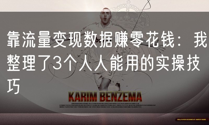 靠流量变现数据赚零花钱:我整理了3个人人能用的实操技巧(12)