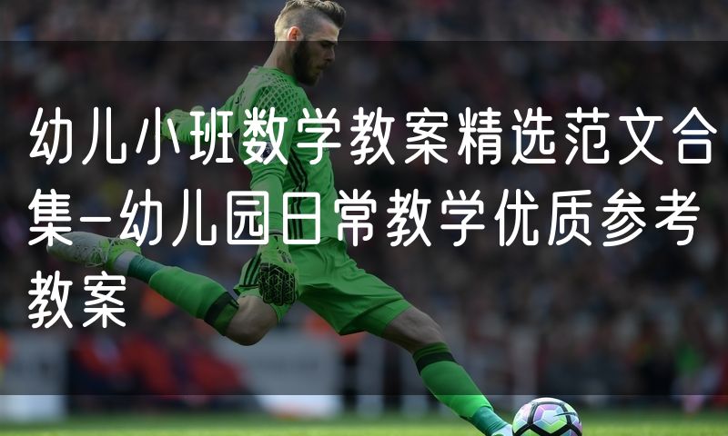 幼儿小班数学教案精选范文合集-幼儿园日常教学优质参考教案