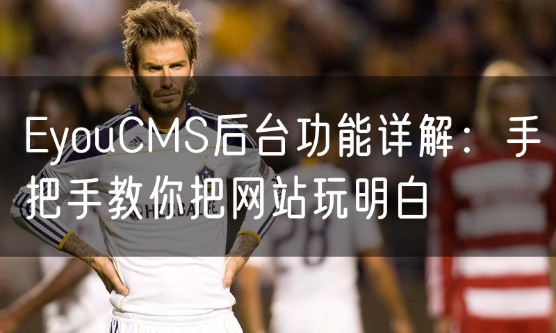 EyouCMS后台功能详解:手把手教你把网站玩明白