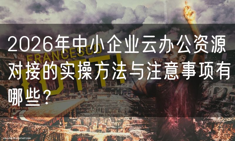 2026年中小企业云办公资源对接的实操方法与注意事项有哪些?(8)