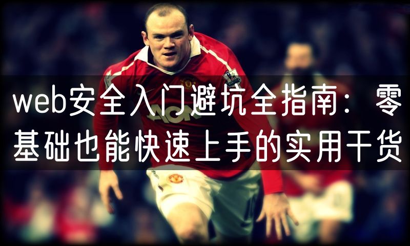 web安全入门避坑全指南：零基础也能快速上手的实用干货