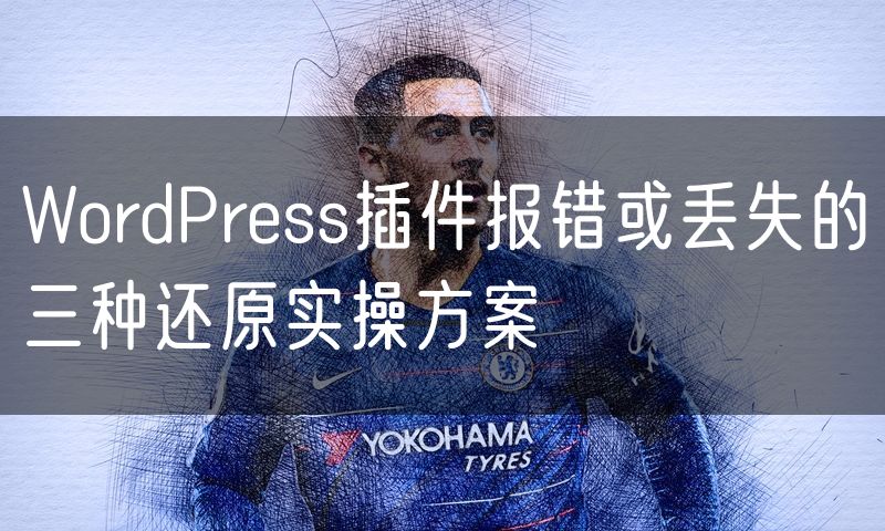 WordPress插件报错或丢失的三种还原实操方案