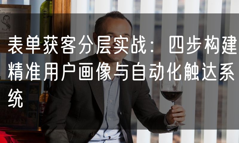 表单获客分层实战:四步构建精准用户画像与自动化触达系统
