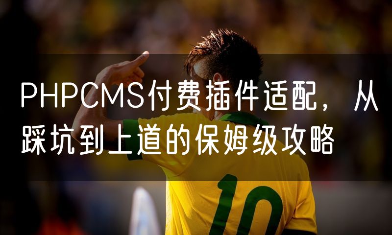 PHPCMS付费插件适配，从踩坑到上道的保姆级攻略