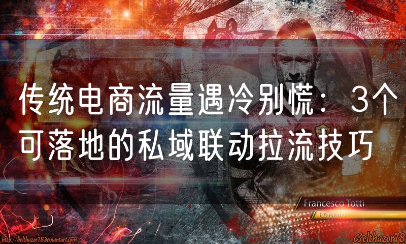 传统电商流量遇冷别慌:3个可落地的私域联动拉流技巧(4)