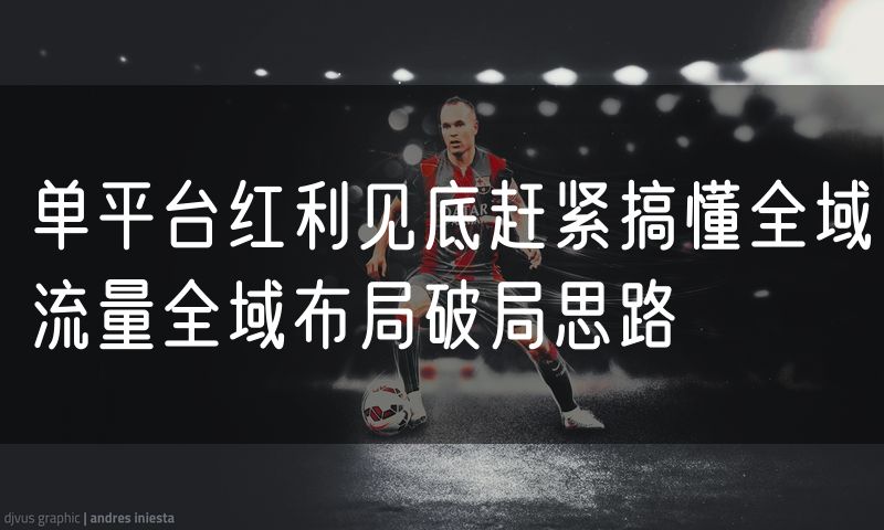单平台红利见底赶紧搞懂全域流量全域布局破局思路