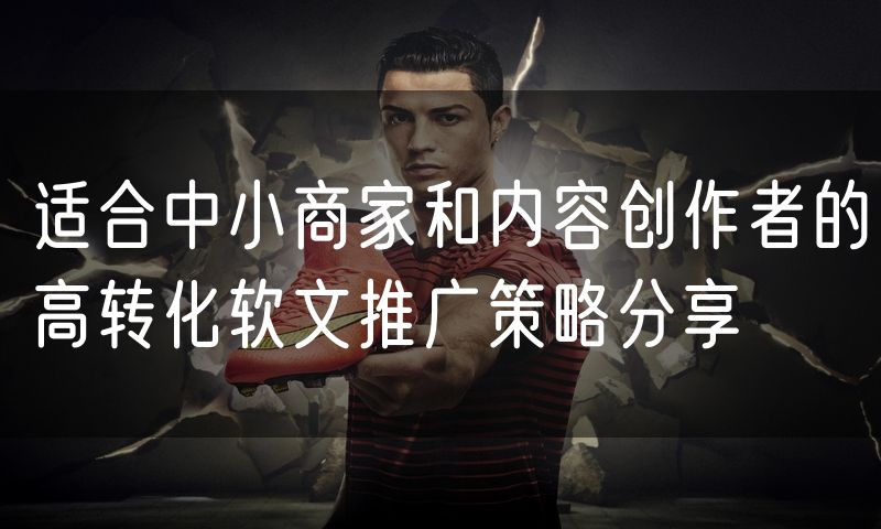 适合中小商家和内容创作者的高转化软文推广策略分享