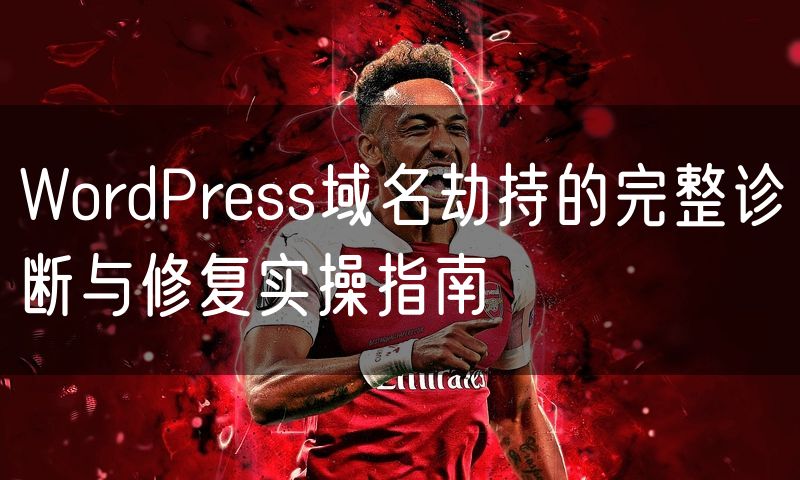 WordPress域名劫持的完整诊断与修复实操指南