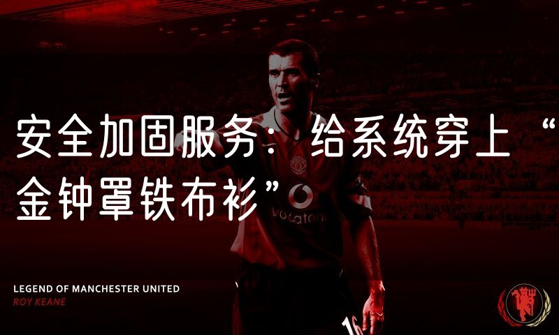 安全加固服务：给系统穿上“金钟罩铁布衫”