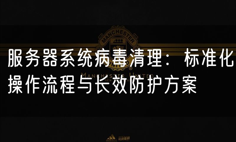 服务器系统病毒清理:标准化操作流程与长效防护方案