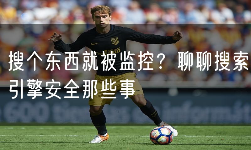 搜个东西就被监控?聊聊搜索引擎安全那些事
