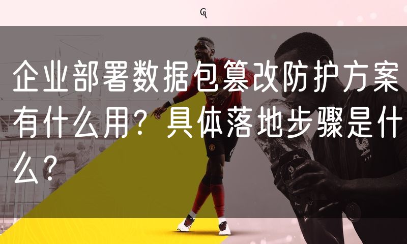 企业部署数据包篡改防护方案有什么用?具体落地步骤是什么?