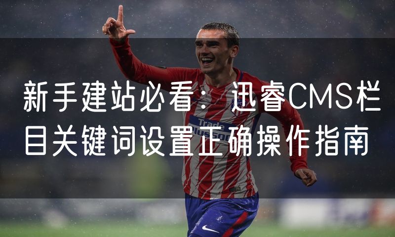 新手建站必看:迅睿CMS栏目关键词设置正确操作指南
