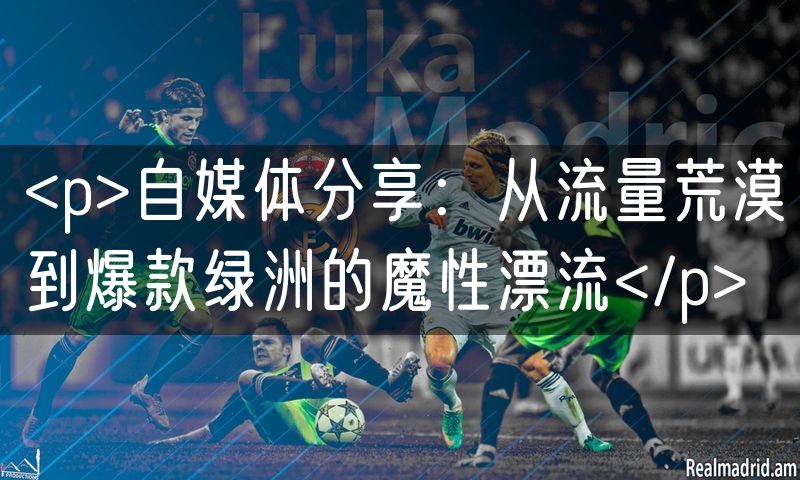 <p>自媒体分享:从流量荒漠到爆款绿洲的魔性漂流</p>