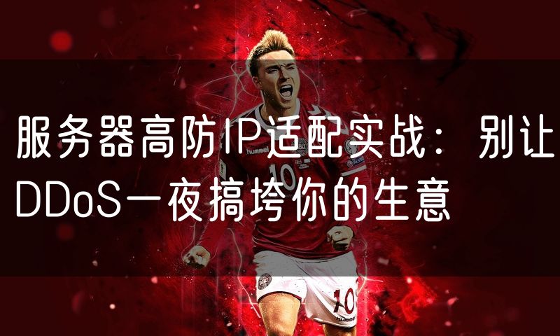 服务器高防IP适配实战:别让DDoS一夜搞垮你的生意