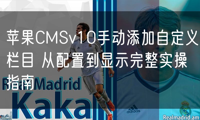 苹果CMSv10手动添加自定义栏目 从配置到显示完整实操指南