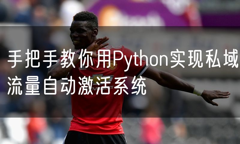 手把手教你用Python实现私域流量自动激活系统