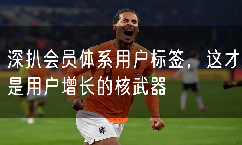 深扒会员体系用户标签,这才是用户增长的核武器