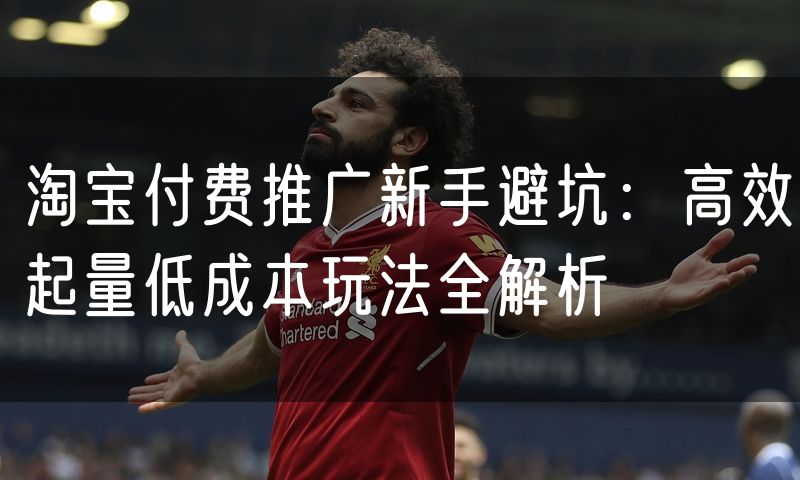 淘宝付费推广新手避坑:高效起量低成本玩法全解析
