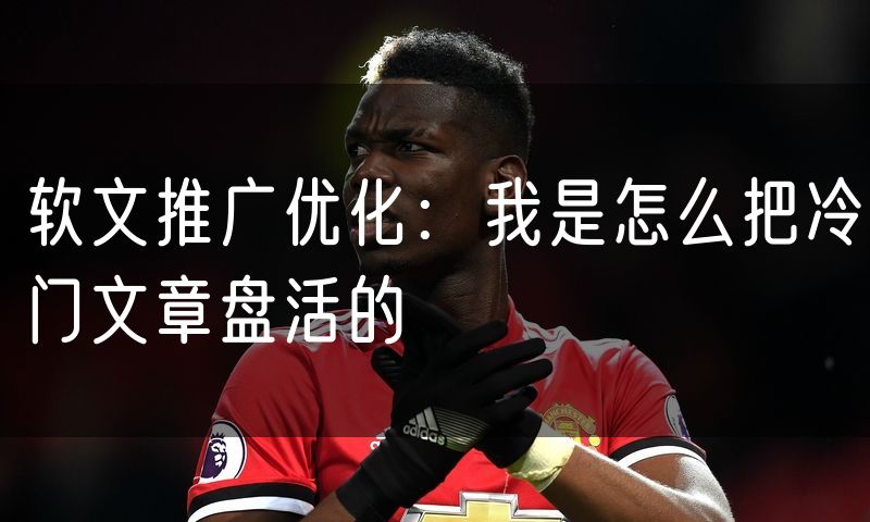 软文推广优化:我是怎么把冷门文章盘活的