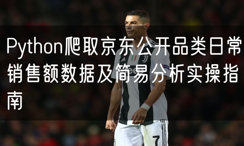 Python爬取京东公开品类日常销售额数据及简易分析实操指南