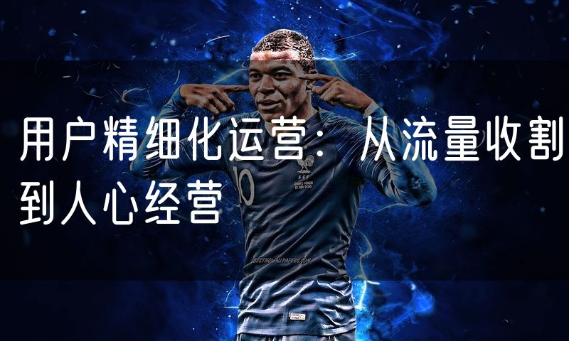 用户精细化运营：从流量收割到人心经营