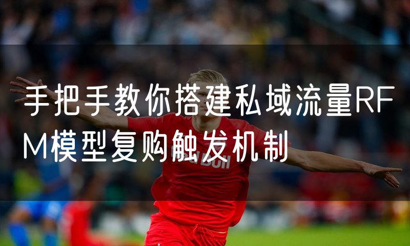 手把手教你搭建私域流量RFM模型复购触发机制