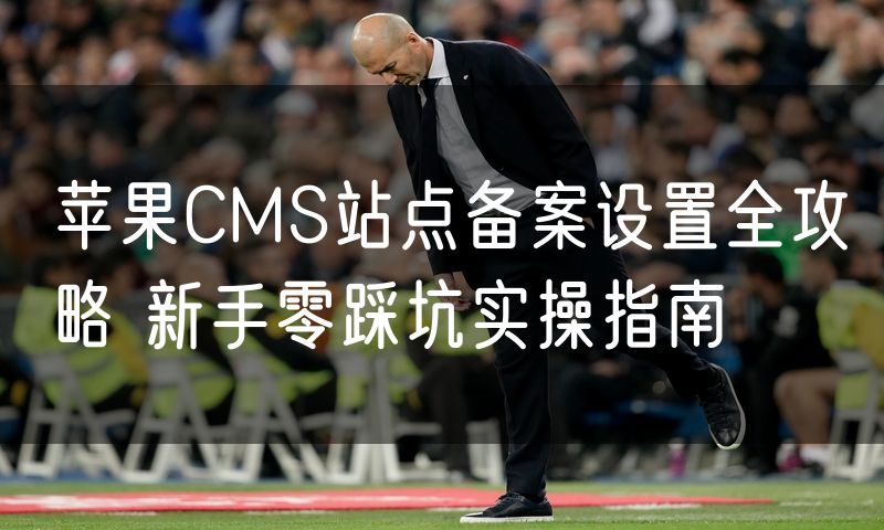 苹果CMS站点备案设置全攻略 新手零踩坑实操指南