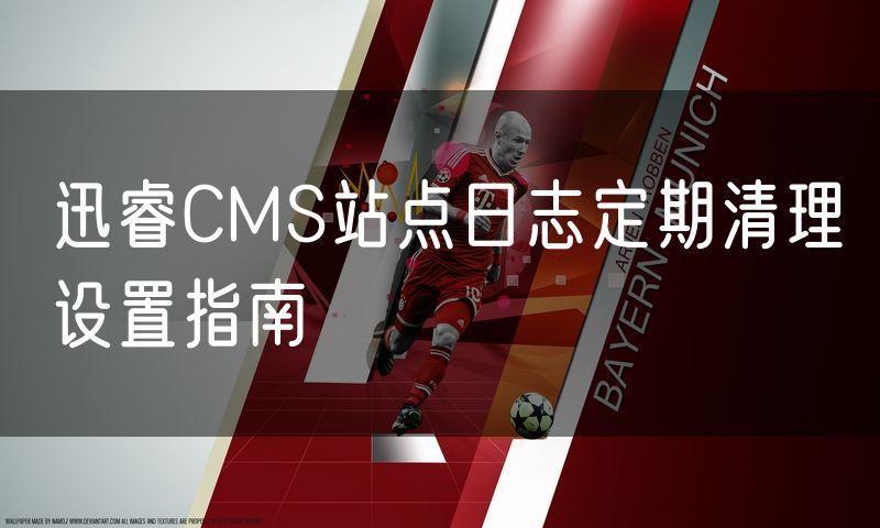 迅睿CMS站点日志定期清理设置指南
