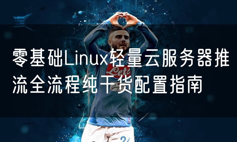 零基础Linux轻量云服务器推流全流程纯干货配置指南