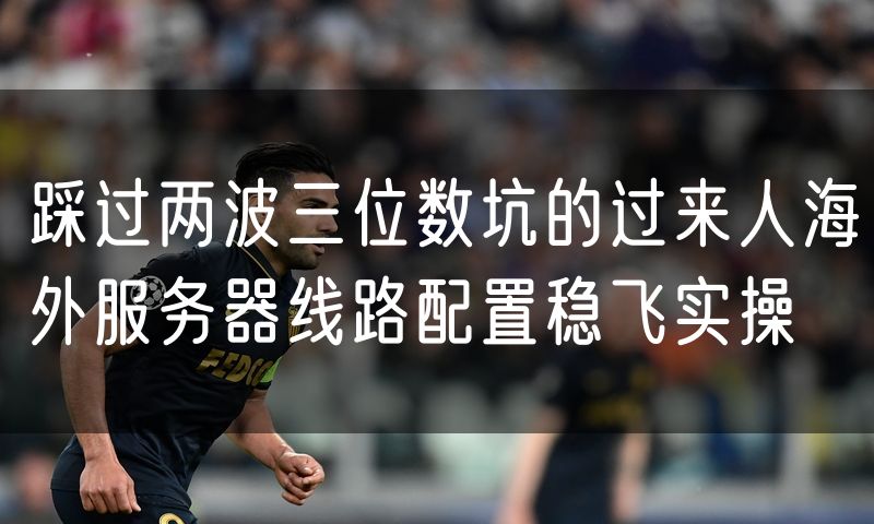 踩过两波三位数坑的过来人海外服务器线路配置稳飞实操