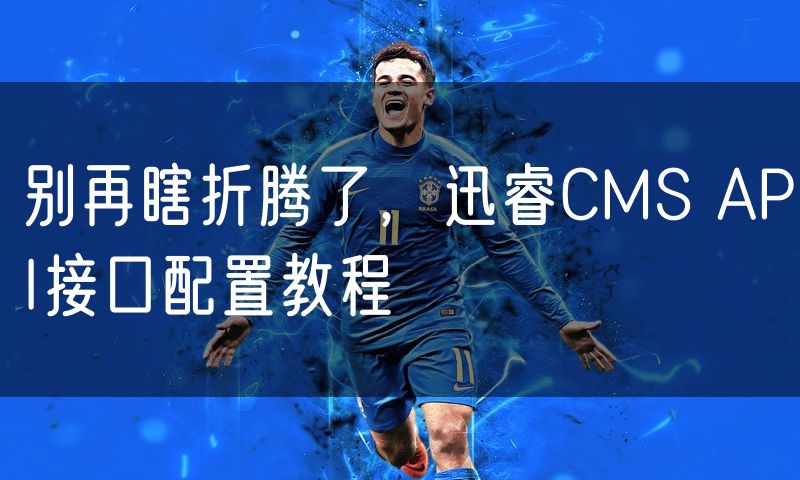 别再瞎折腾了,迅睿CMS API接口配置教程