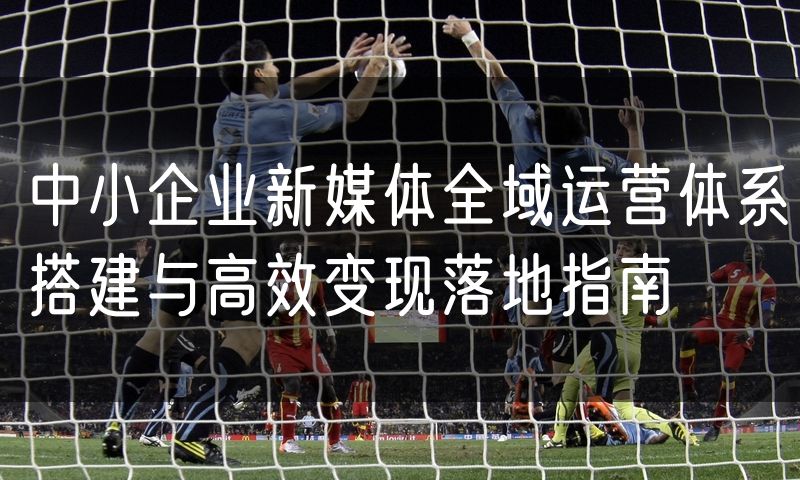 中小企业新媒体全域运营体系搭建与高效变现落地指南