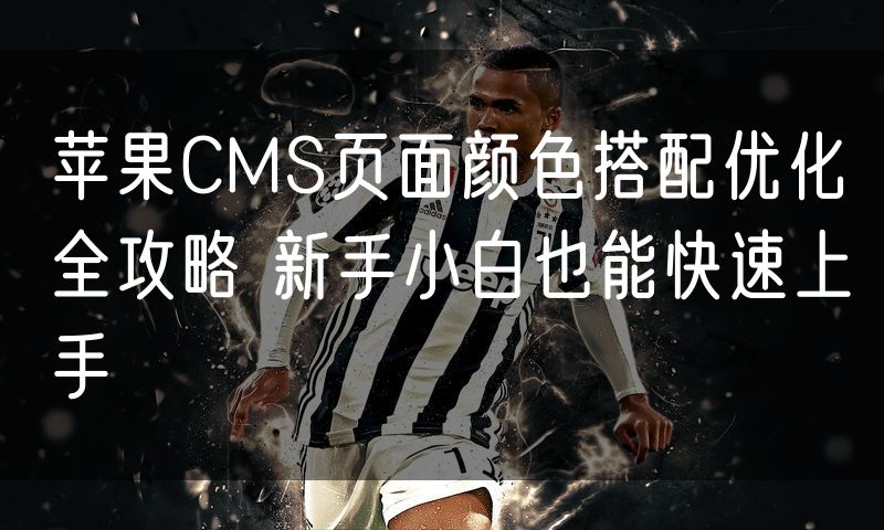 苹果CMS页面颜色搭配优化全攻略 新手小白也能快速上手