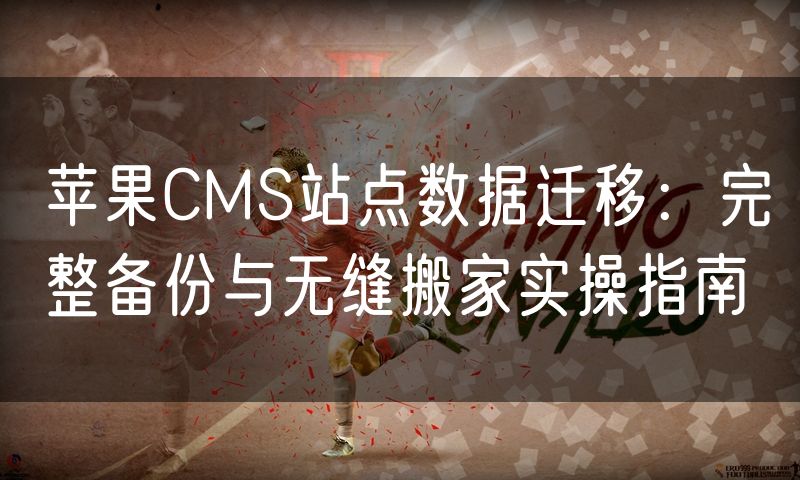 苹果CMS站点数据迁移:完整备份与无缝搬家实操指南