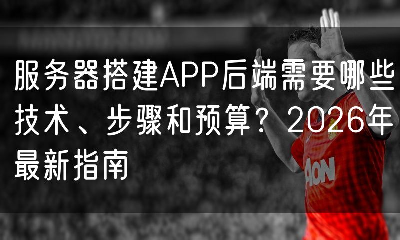 服务器搭建APP后端需要哪些技术、步骤和预算？2026年最新指南