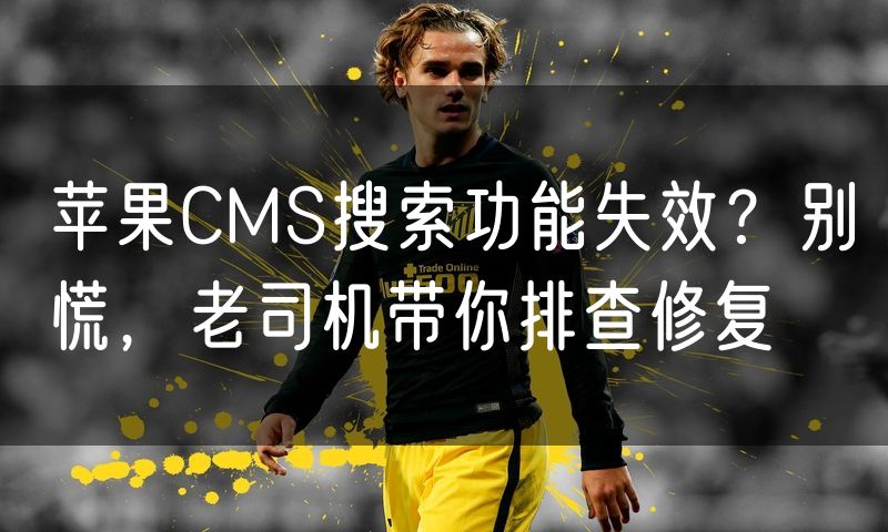 苹果CMS搜索功能失效？别慌，老司机带你排查修复
