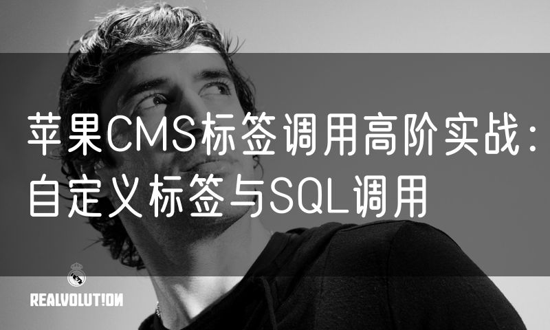 苹果CMS标签调用高阶实战：自定义标签与SQL调用