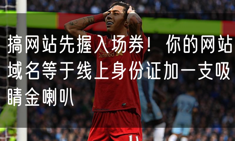搞网站先握入场券！你的网站域名等于线上身份证加一支吸睛金喇叭