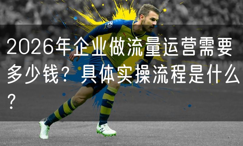 2026年企业做流量运营需要多少钱？具体实操流程是什么？