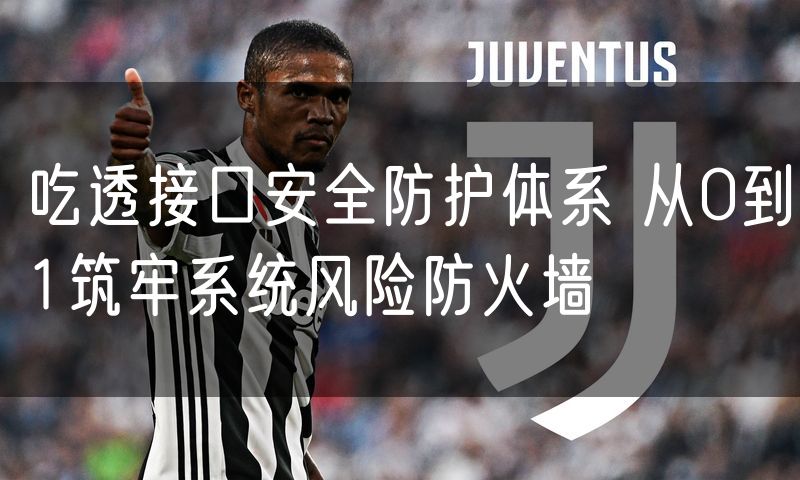 吃透接口安全防护体系 从0到1筑牢系统风险防火墙