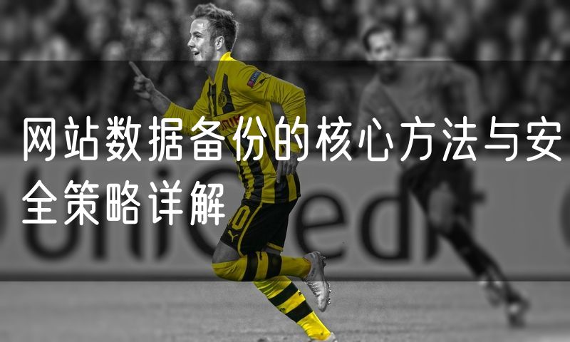 网站数据备份的核心方法与安全策略详解