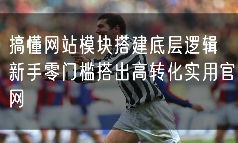 搞懂网站模块搭建底层逻辑 新手零门槛搭出高转化实用官网