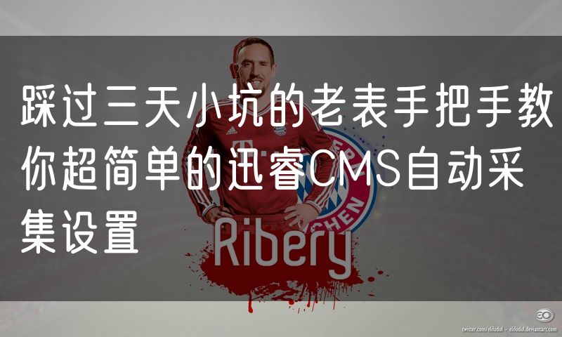 踩过三天小坑的老表手把手教你超简单的迅睿CMS自动采集设置