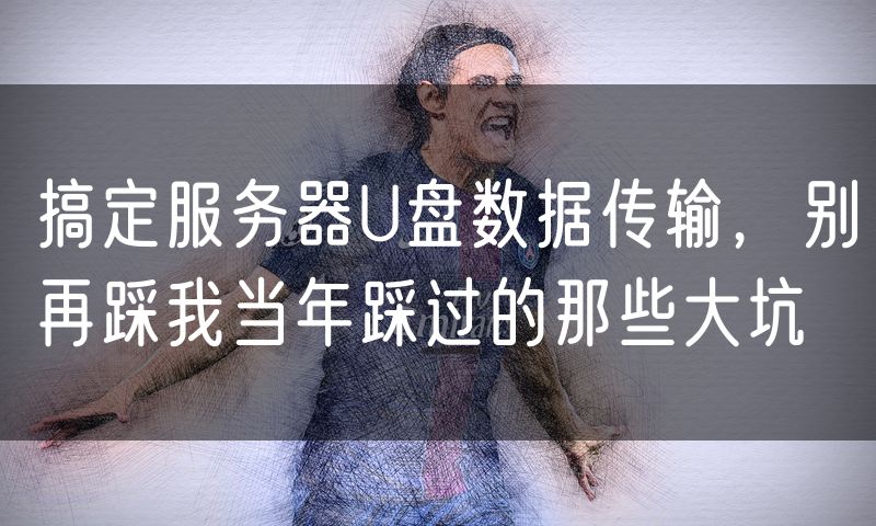 搞定服务器U盘数据传输,别再踩我当年踩过的那些大坑