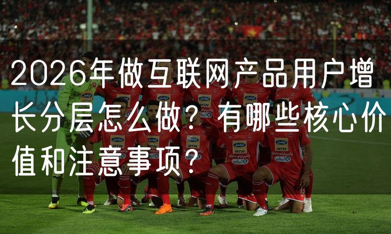 2026年做互联网产品用户增长分层怎么做？有哪些核心价值和注意事项？